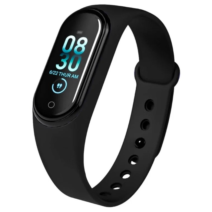 Фитнес-браслет Dismac Smart Band 5, активности, уведомления, сенсор, IP67, черный