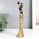 Фигурка полистоун «Африканка с кувшином в золотом наряде», 6.5×5×24.5 см, МИКС 9398524
