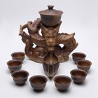 Набор для чайной церемонии 10 в 1 "Дракон", на 8 персон, чашка 180 мл - фото 319432744