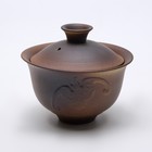 Набор для чайной церемонии ДЖЕКИЧАЙ «Дракон», 7 в 1, на 6 персон, чашка 180 мл, керамика, коричневый - Фото 4