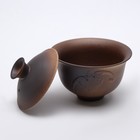 Набор для чайной церемонии ДЖЕКИЧАЙ «Дракон», 7 в 1, на 6 персон, чашка 180 мл, керамика, коричневый - Фото 5