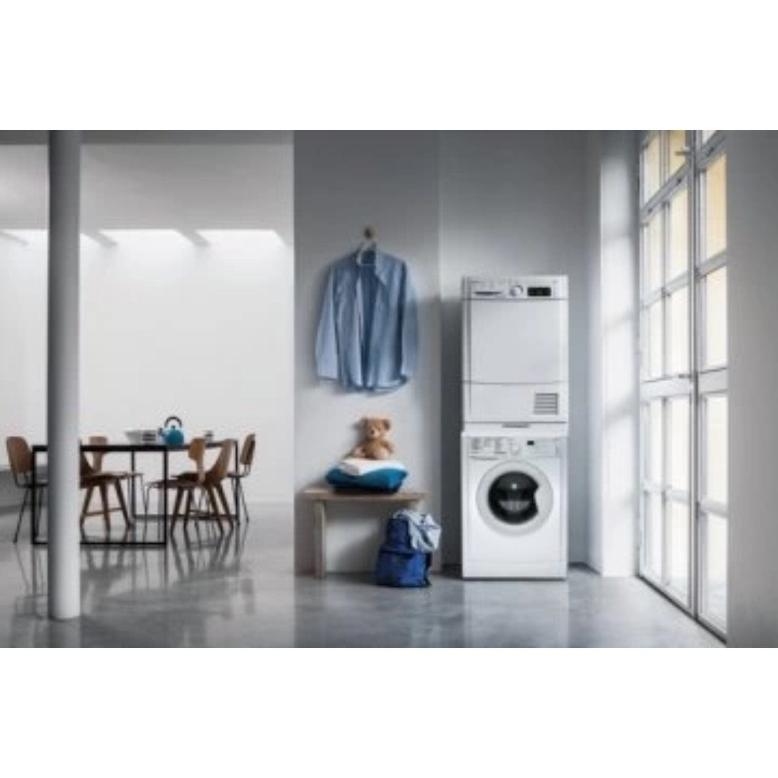 Стиральная машина Indesit IWSD 51051 CIS, класс А, 1000 об/мин, 5 кг, белая  (9606725) - Купить по цене от 19 990.00 руб. | Интернет магазин SIMA-LAND.RU