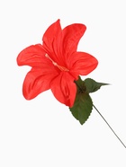 Цветы искусственные "Гиппеаструм" d-12 см h-23 см, красный (10 шт) - фото 809225660