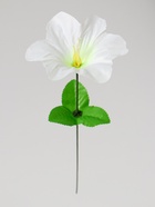 Цветы искусственные "Гиппеаструм" d=12 см, h=23 см,  белый (20 шт) - фото 809155291