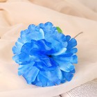 Цветы искусственные "Глоксиния соната" d-11 см h-20 см, голубой - Фото 2