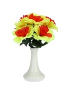 Цветы искусственные «Глоксиния соната», h=20 см, d=11 см, жёлтые МИКС  (артикул 9351771)  большой выбор товаров оптом и в розницу по низким ценам с доставкой