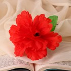 Цветы искусственные «Глоксиния соната», h=20 см, d=11 см, красные - Фото 3