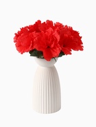 Цветы искусственные "Глоксиния соната" d=11 см, h=20 см красный (10 шт) - фото 809225713