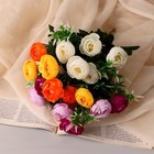 Букет искусственный «Камелия», 4×26 см, МИКС - Фото 4