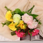 Букет искусственный «Гвоздика Шабо», 6?27 см, МИКС (комплект 2 шт) - фото 24398936