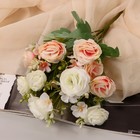 Букет искусственный «Роза Грация», 4?25 см, МИКС (комплект 2 шт) - фото 24478797