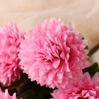 Букет искусственный «Хризантема кустовая» 6 цветков, d=7 см, h=28 см, МИКС - Фото 2