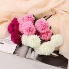 Букет искусственный «Хризантема кустовая» 6 цветков, d=7 см, h=28 см, МИКС - Фото 3