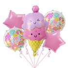 Шар фольгированный 26" «Мороженое розовое» 9415832