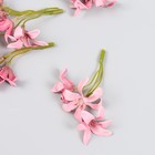 Цветы для декорирования "Лилейник" малиновый 8,5 см - фото 320255347