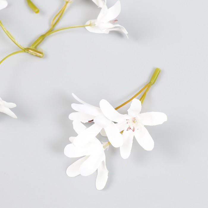 Цветы для декорирования "Лилейник" белый 8,5 см