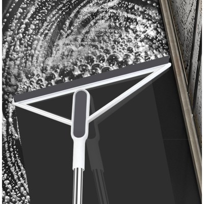 Водосгон с черенком из нержавеющей стали, TPR сгон, 96×34 см