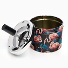 Пепельница для дома бездымная «Фламинго», для сигарет и стиков, 9×12 см 9444158