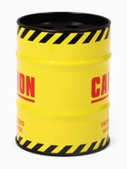 Пепельница для дома бездымная «Осторожно», для сигарет и стиков, 7.5×10 см 9444165