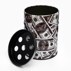 Пепельница для дома бездымная «Доллар», для сигарет и стиков, 7.5×10 см - фото 38168552