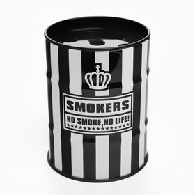 Пепельница бездымная "Нет дыма, нет жизни!", 7.5 х 10 см