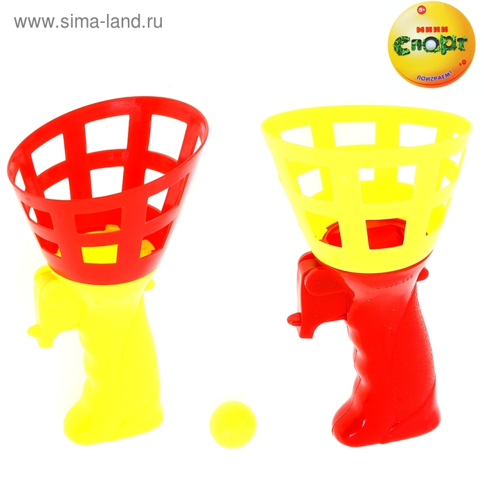 Игра «Кидай-поймай», 2 ловушки, 1 мячик - Фото 1