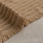 Полотенце махровое Pasionaria «Вэйв», 450 гр, размер 30х50 см, цвет бежевый - Фото 3