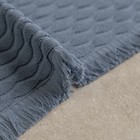 Полотенце махровое Pasionaria «Вэйв», 450 гр, размер 30х50 см, цвет серо-голубой - Фото 3