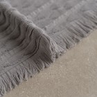 Полотенце махровое «Вэйв», размер 30х50 см, цвет серый - Фото 3