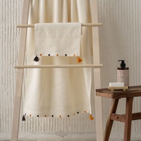 Полотенце махровое Pasionaria «Лолас», 450 гр, размер 30х50 см, цвет белый
