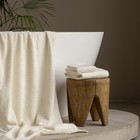 Полотенце махровое «Плейн», размер 30х50 см, цвет белый - Фото 2