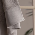 Полотенце махровое Pasionaria «Плейн», 450 гр, размер 30х50 см, цвет тёмно-серый - Фото 3
