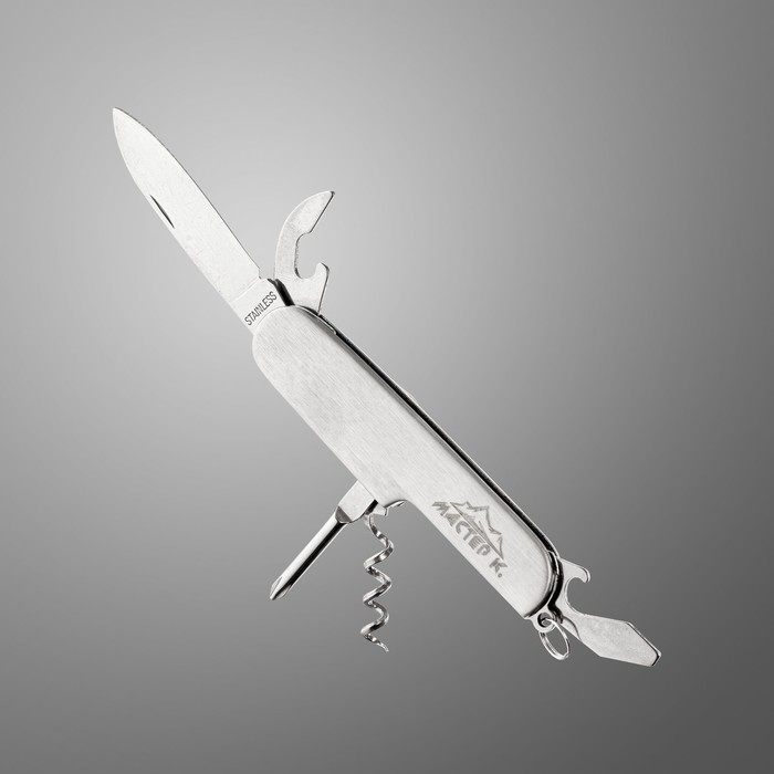 Нож швейцарский Мастер К 6в1 - фото 1907710050