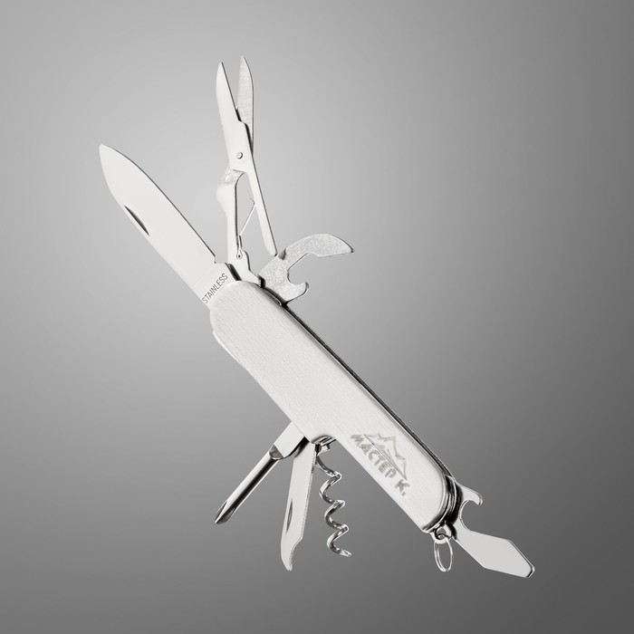 Нож швейцарский Мастер К 8в1 - фото 1907710053
