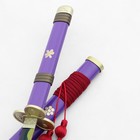 Сувенирное оружие "Катана Энма" 100 см, фиолетовая - Фото 4