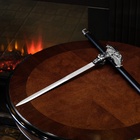 Сувенирная трость с клинком 31 см, длина 86 см, набалдашник: голова дракона - Фото 3