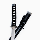 Макет оружия «Сувенирная катана на подставке. Нао», 77 см, чёрный глянец - Фото 5