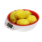 Весы кухонные Irit IR-7117, электронные, до 5 кг, красные - Фото 5