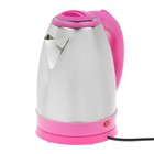 Чайник электрический Irit IR-1337, металл, 1.8 л, 1500 Вт, розовый - фото 10452911
