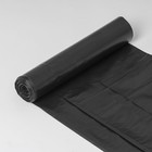 Мешки для мусора Доляна «Профи», 100 л, 63×105 см, 50 мкм, ПВД, 10 шт, цвет чёрный - Фото 3