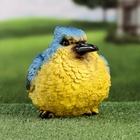 Садовая фигура "Зимородок" 19х16х18см - фото 22186311