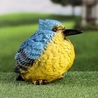 Садовая фигура "Зимородок" 19х16х18см - фото 22186313