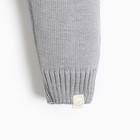 Штанишки вязаные Крошка Я, рост 74-80 см, цвет серый - Фото 3