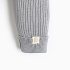 Легинсы вязаные Крошка Я, рост 68-74 см, цвет серый 9530821