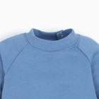 Костюм: толстовка и брюки Крошка Я BASIC LINE, рост 68-74 см, синий 9538964 - фото 10453287