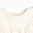 Платье Крошка Я BASIC LINE, рост 62-68 см, молочный - Фото 2