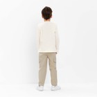 Лонгслив детский KAFTAN "Basic line", р.34 (122-128 см), бежевый 9589186 - фото 14181027