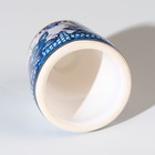 Сувенир напёрсток "Гжель", керамика - Фото 4