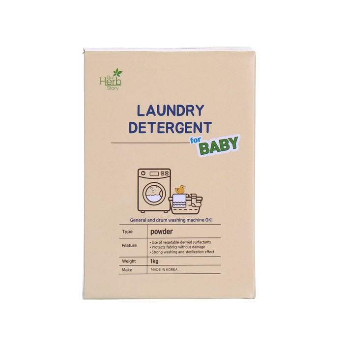 Порошок для стирки Our Herb Story for Baby, 1 кг - Фото 1