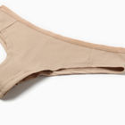 Трусы женские бразилиана, цвет обжаренный миндаль, размер 44 (S) - фото 46446744